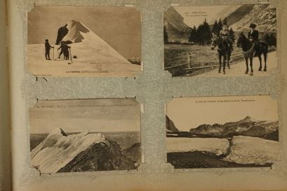 Album containing approximately 220 vintage...