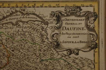 DAUPHINÉ. Nicolas SANSON (1600–1667). General...