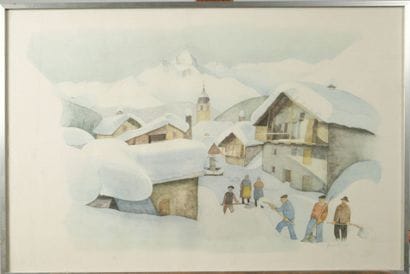 Guy AMEYE (1932–2007). Bonneval Under the...