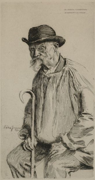 André JACQUES (1880–1960). The Rural Constable...