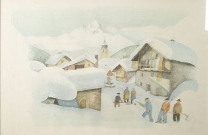 Guy AMEYE (1932–2007). Bonneval Under the...