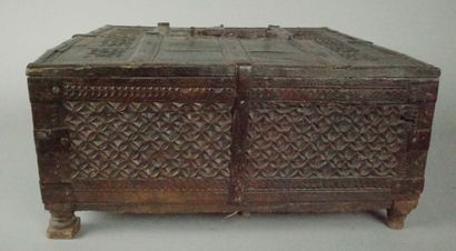 PAKISTAN, late 19th century. Wooden chest...