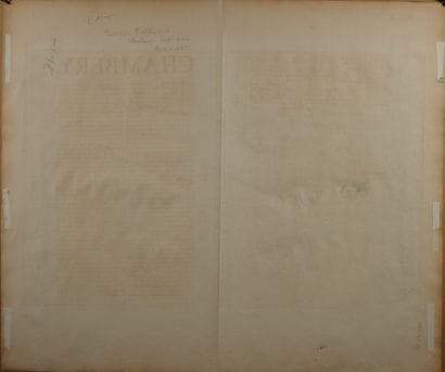 BLAEU - Ducatus chablasius et Lacus Lemanus...