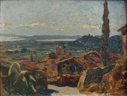 Joseph Victor COMMUNAL (1876–1962). Landscape...
