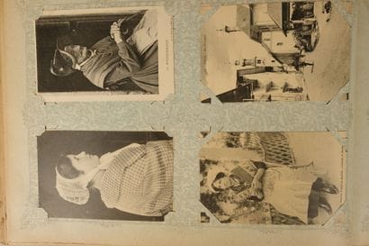 Album containing approximately 220 vintage...