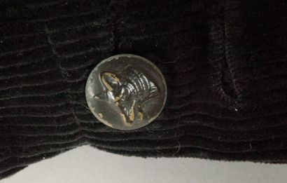 SAVOIE. Two-piece men's suit made of black...