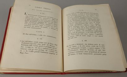 Regie Magistrali patenti containing the laws...