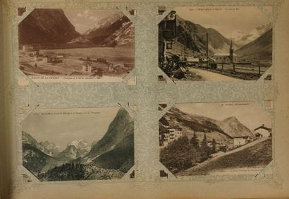 Album containing approximately 220 vintage...