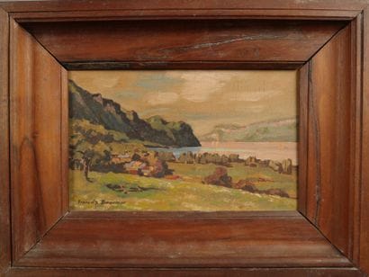 François DESEBBE (1876–1968). The Village...