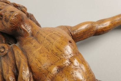 Germany, 19th century. Christ in glory
Carved...