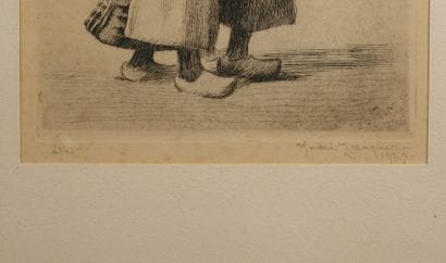 André JACQUES (1880–1960). Girls from Les...