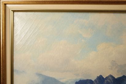 Charles BERTIER (1860–1924). Lac Blanc in...
