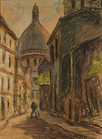 Prudent POHL-ZANAROFF (1885–1966). Rue Saint...