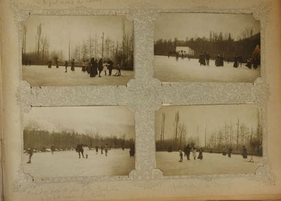 Album containing approximately 220 vintage...