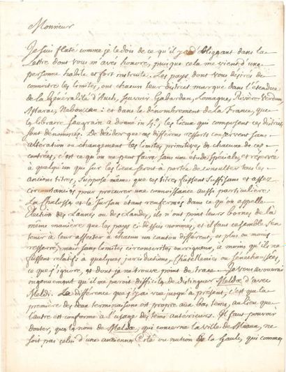 Jean-Baptiste Bourguignon d'ANVILLE (1697-1782)...