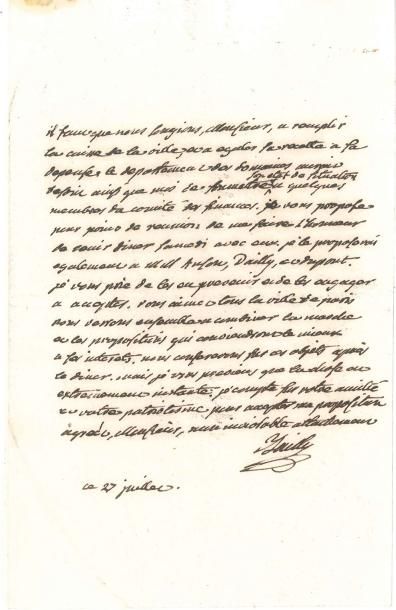 Jean Sylvain BAILLY (1736-1793) savant et...