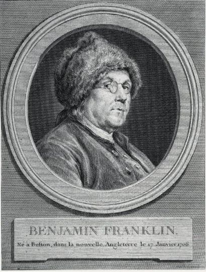 Benjamin FRANKLIN (1706-1790) physicien,...