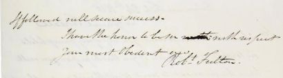 Robert FULTON (1765-1815) mécanicien et inventeur...