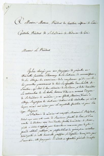 Joseph-Ignace GUILLOTIN (1738-1814) médecin...