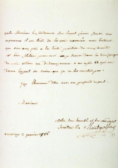 Étienne de MONTGOLFIER (1745-1799) industriel,...