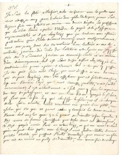 Jean-Antoine NOLLET (1700-1770) abbé et physicien,...