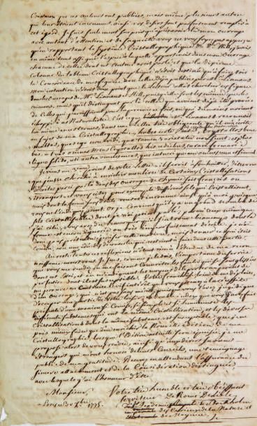 Jean-Baptiste-Louis de romé de lisle (1736-1790)...
