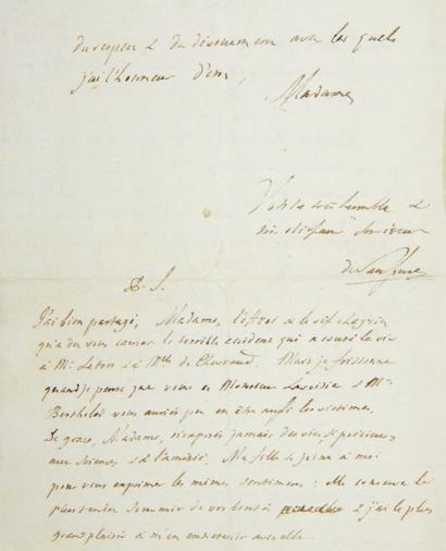 Horace-Bénédict de SAUSSURE (1740-1799) naturaliste,...