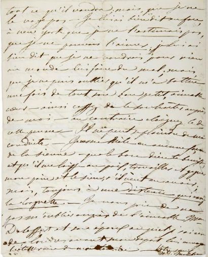 Maria MALIBRAN (1808-1836) cantatrice
L.A.S.,...