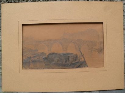 Attribué à Isidore DAGNAN (1794-1873)
Le...