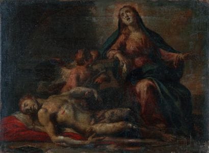 Attribué à Francesco TREVISANI (1656-1746)
Déploration...