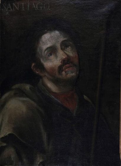 École ESPAGNOLE vers 1700, suiveur de Velasquez...