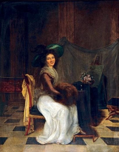 École FRANCAISE vers 1780, entourage de Pierre...