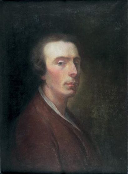 ÉCOLE ANGLAISE vers 1800
Portrait d'homme...