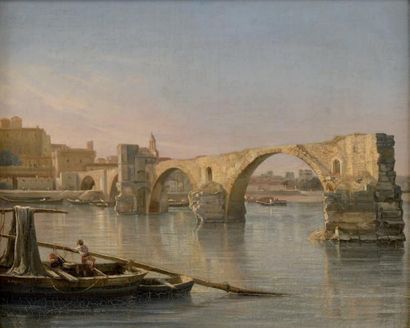 Isidore DAGNAN (1794-1873)
Le Pont Saint-Bénézet...
