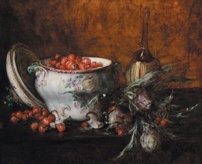 Antoine Vollon (1833-1900)
Nature morte à...
