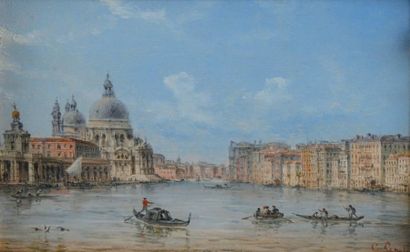 Giovanni GRUSBACS (1829-1919)
Venise, vue...