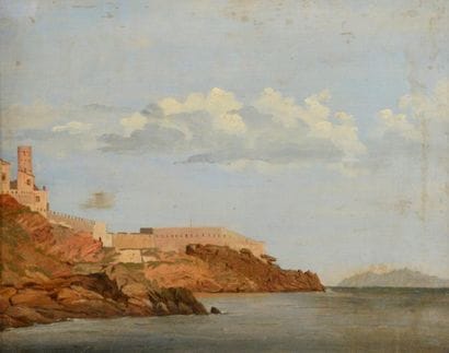École FRANÇAISE, attribuée à LAPITO
Vue de...