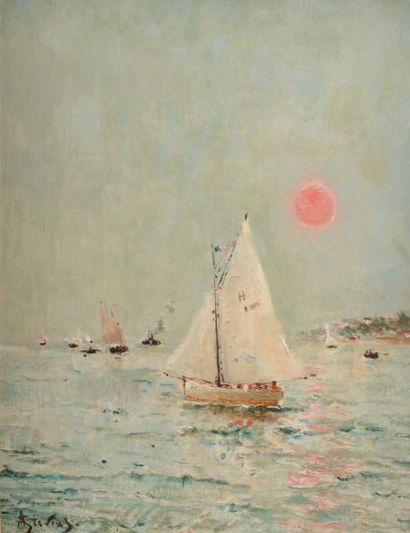 Alfred STEVENS (1823-1906)
Le Havre Huile...