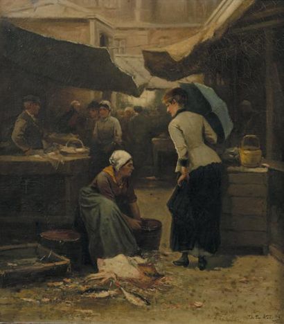 Johannes Marius TEN KATE (1831-1910)
La Parisienne...