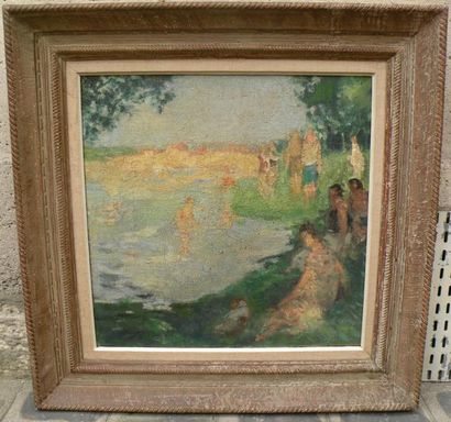 Pierre Eugène MONTEZIN (1874-1946)
Scène...