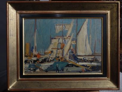 Lucien Hector JONAS (1880-1947)
Port industriel...