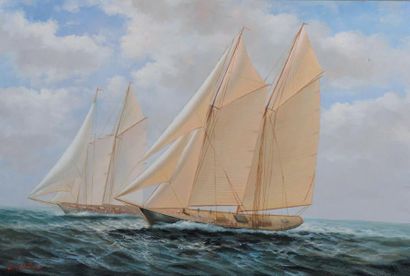 André LEGALLAIS (1921-1981)
Voiliers sous...