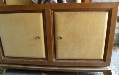 Jean PASCAUD (1903-1996)
Cabinet bas en acajou...