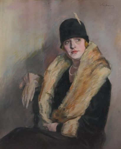 Miklos VADASZ (1884-1927)
Portrait de femme...