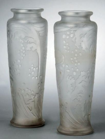 ANONYME
Paire de vases. Épreuve de tirage...