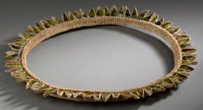 LINE VAUTRIN (1913-1997)
Miroir circulaire...