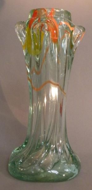 Jean-Claude NOVARO (né en 1943)
Vase en verre...