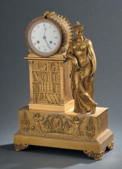 Pendule par Le Roy d'époque Restauration...