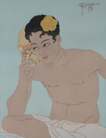 Paul JACOULET (1896-1960)
Le chant des vagues,...