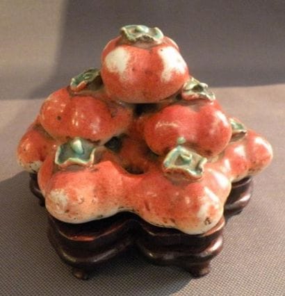 Groupe en porcelaine Chine, dynastie Qing,...